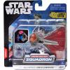 Star Wars Asajj Ventress's Ginivex Starfighter Micro Galaxy Squadron op kaart