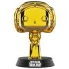 Princess Leia Pop Vinyl Star Wars Series (Funko) gold chrome convention exclusive