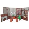 Wayne manor library (Batman classic tv series) (McFarlane Toys) in doos