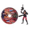 GI JOE Zartan + Mission Disc Gi Joe vs Cobra MOC