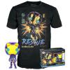 Rescue (Avengers Endgame) Pop Vinyl & Tee Marvel Series (Funko) black light exclusive