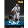 Hot Toys Doc Brown (Back to the Future) MMS610 in doos deluxe version