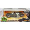 Batman classic tv series Batmobile & Batman 1:24 in doos (Jada Toys Metals die cast)