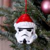 Star Wars Stormtrooper santa hat hanging ornament in doos Nemesis Now