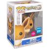 Eevee (Pokémon) Pop Vinyl Games Series (Funko) flocked convention exclusive