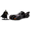 Batman 1989 Batmobile & Batman 1:32 in doos (Jada Toys Metals die cast)