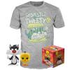 Sylvester & Tweety (flocked) Pop Vinyl & Tee Animation Series (Funko) special edition