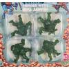 Street Sharks bootleg mini 4-pack (El Rojo) op kaart