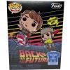 Marty with hoverboard (Back to the Future) Pop Vinyl & Tee Movies Series (Funko) special edition