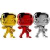 the Flash (Justice League movie) Pop Vinyl Heroes (Funko) chrome 3-pack convention exclusive