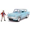 Harry Potter & 1959 Ford Anglia 1:24 in doos (Jada Toys Metals die cast)