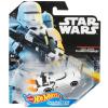 Hot Wheels First Order Flametrooper Star Wars MOC (Mattel) re-issue