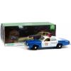 1978 Dodge Monaco Camp Crystal Lake Police 1:18 (Friday the 13th) Greenlight Collectibles in doos limited edition
