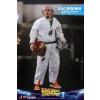 Hot Toys Doc Brown (Back to the Future) MMS610 in doos deluxe version