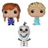 Anna, Elsa & Olaf (Frozen) 3-pack Pocket Pop (Funko)