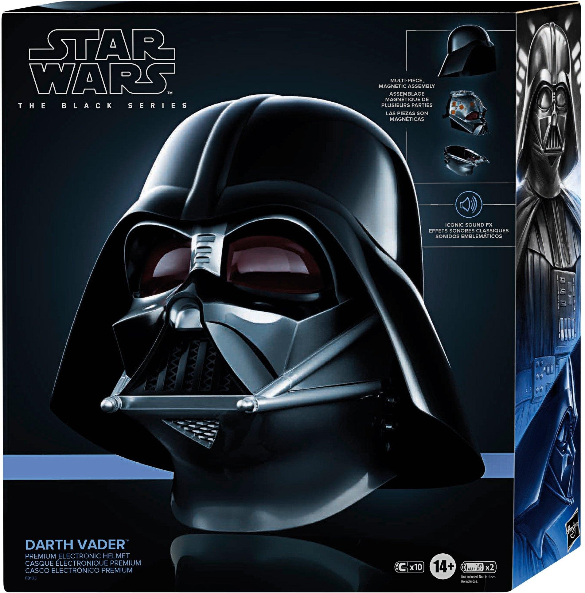 Lezen afstuderen geweten Star Wars Darth Vader electronic life size helmet (Obi-Wan Kenobi serie)  the Black Series in doos | Old School Toys